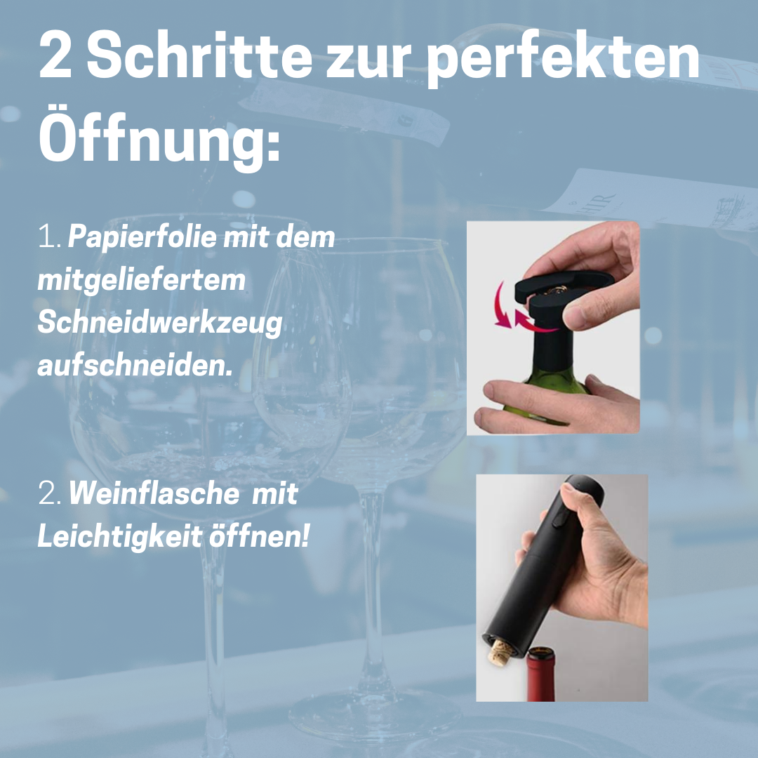 VinoEase: Der mühelose Weinöffner