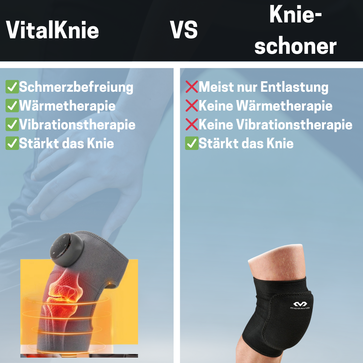 VitalKnie – Der Durchbruch in der Knieschmerztherapie!